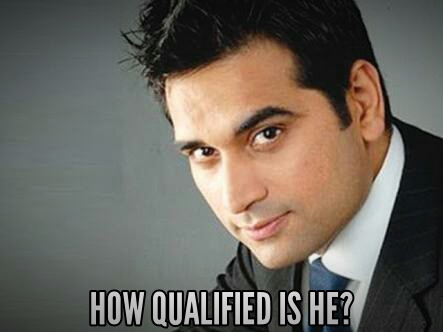 How qualified is humayun saeed