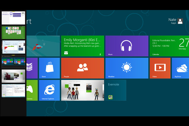 Windows 8 - multitasking